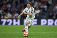 Real Madrid midfielder Luka Modric